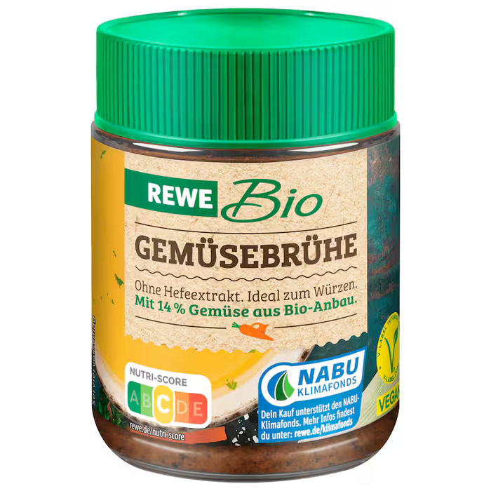 REWE Organic Vegetable Broth 140g