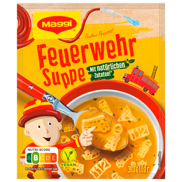Maggi Firefighter Shaped Soup 750ml