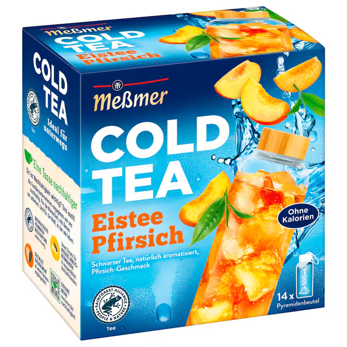 Meßmer Peach Iced Tea 38.5g, 14 Bags