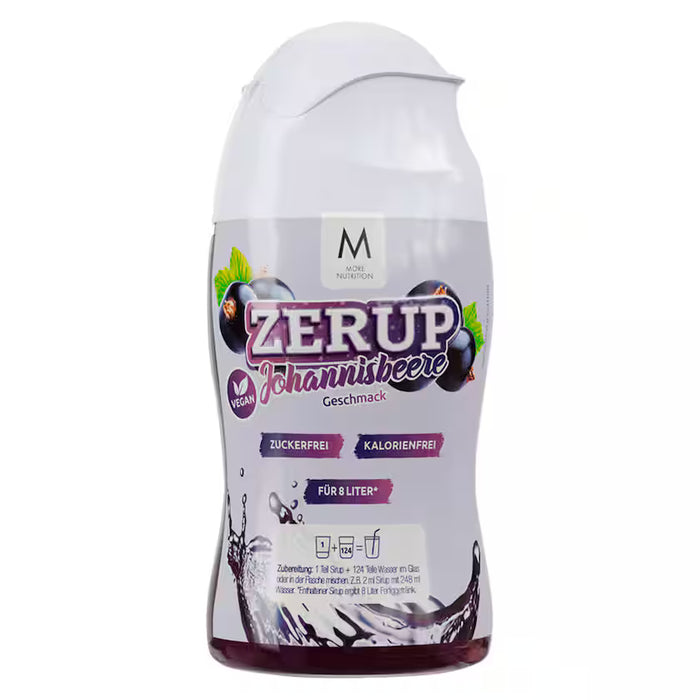 More Nutrition Vegan Blackcurrant Syrup 65ml