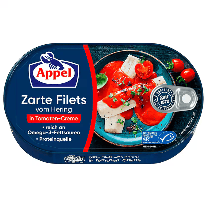 Appel Zarte Filets vom Hering Tomaten-Creme 200g