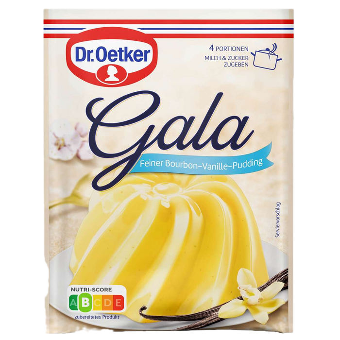 Dr. Oetker Gala Pudding Bourbon Vanilla 111g, 3 pieces