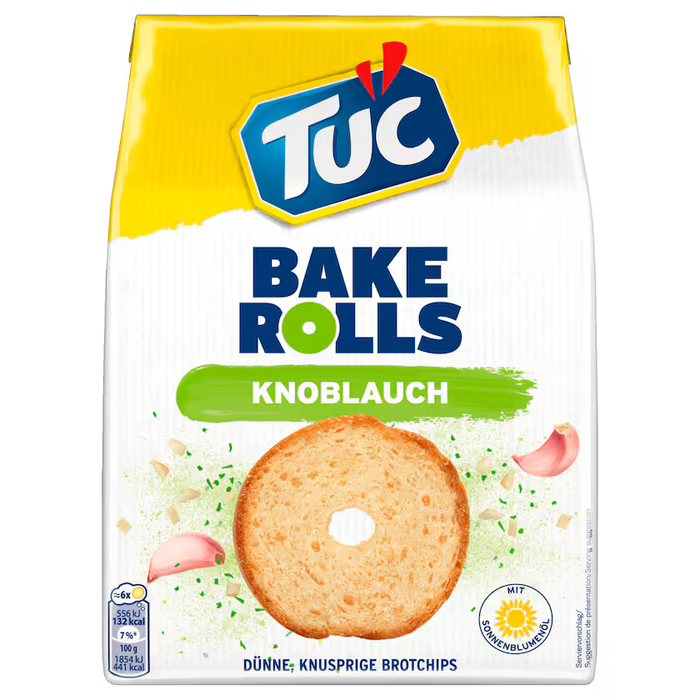 Tuc Garlic Bake Rolls 150g