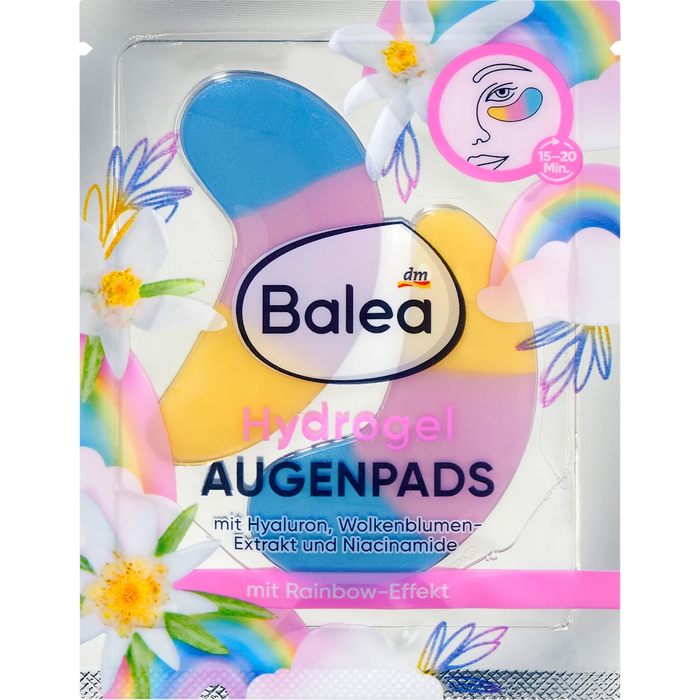 Balea Eye Pads Hydrogel Rainbow (1 pair), 2 pieces