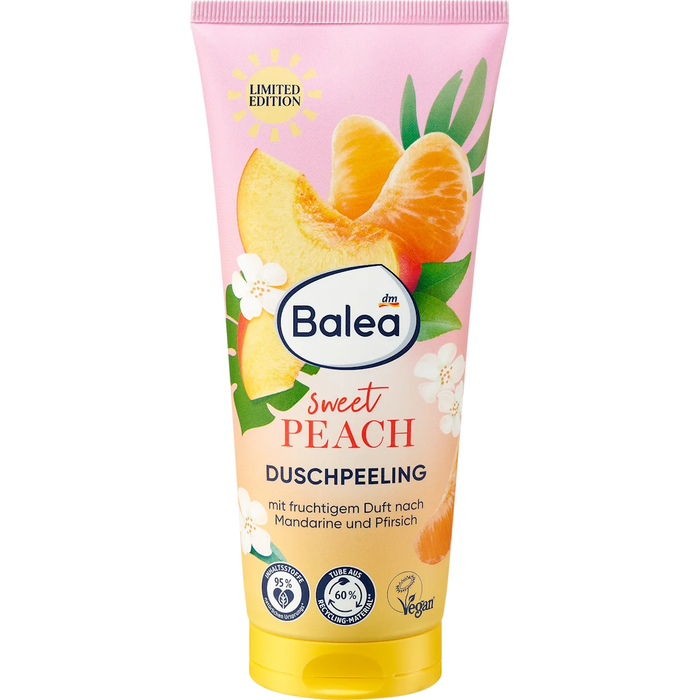 Balea Sweet Peach Body Scrub, 200 ml