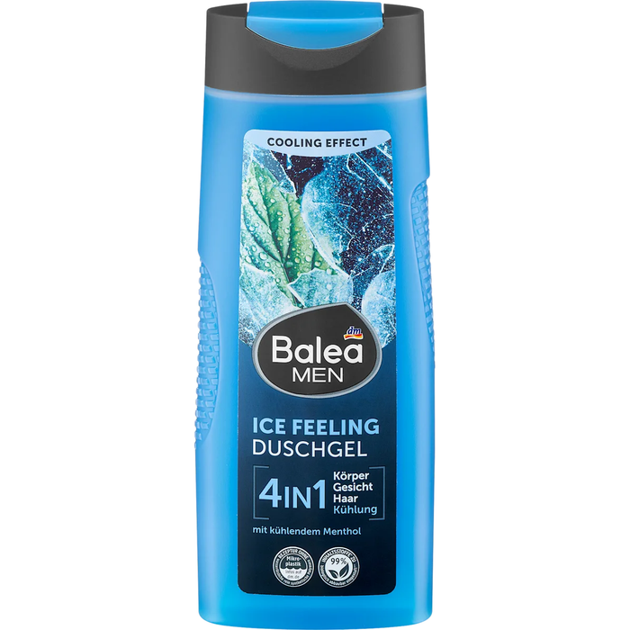 Balea MEN Shower Gel Ice Feeling 4-in-1, 300 ml