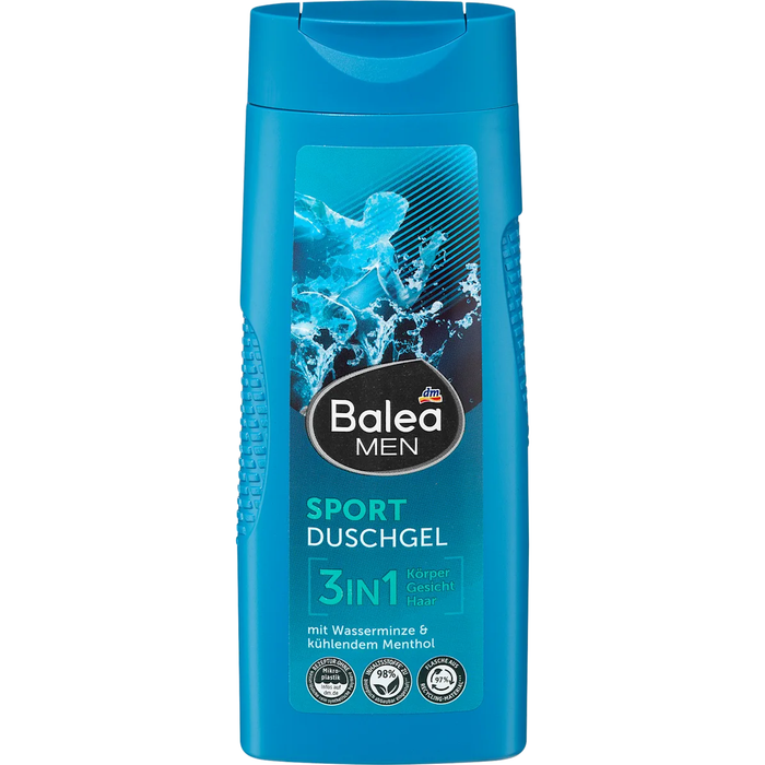 Balea MEN Shower Gel Sport 3-in-1, 300 ml