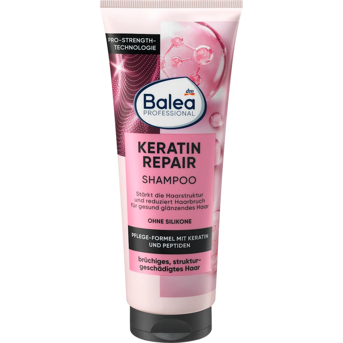 Balea PROFESSIONAL Shampoo Keratin Repair, 250 ml