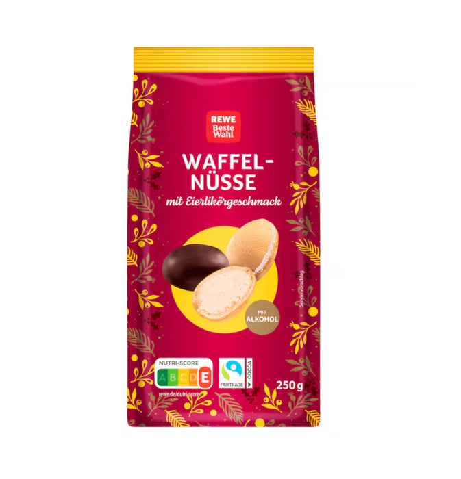 Rewe Waffle Nuts with Egg Liqueur Cream 250g