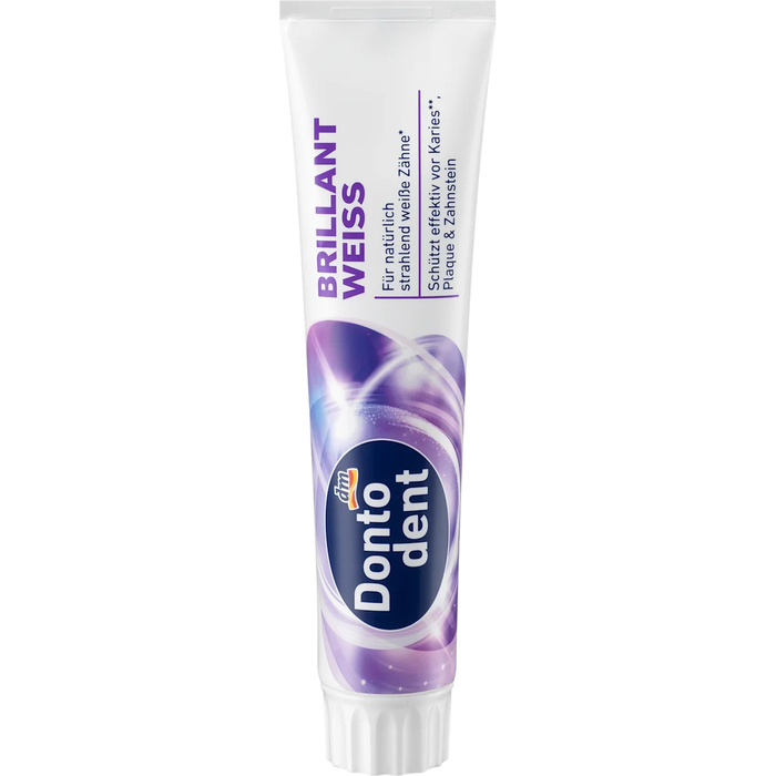 Dontodent Toothpaste Brilliant White, 125 ml