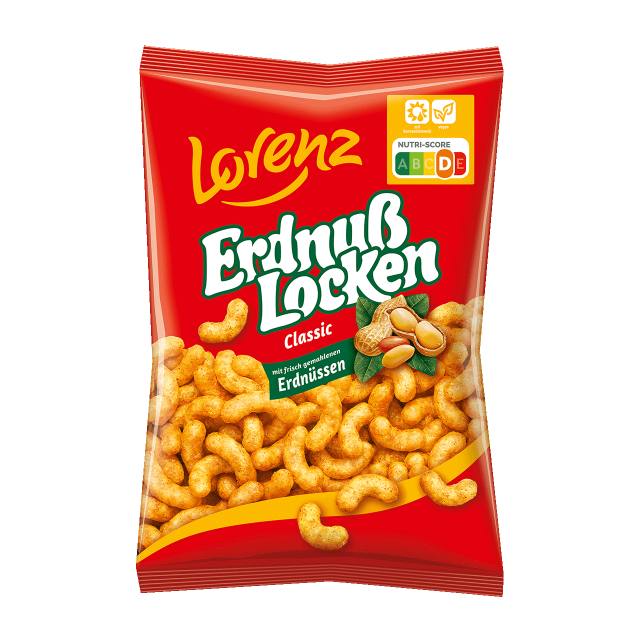 Lorenz Classic Peanut Curls 175g