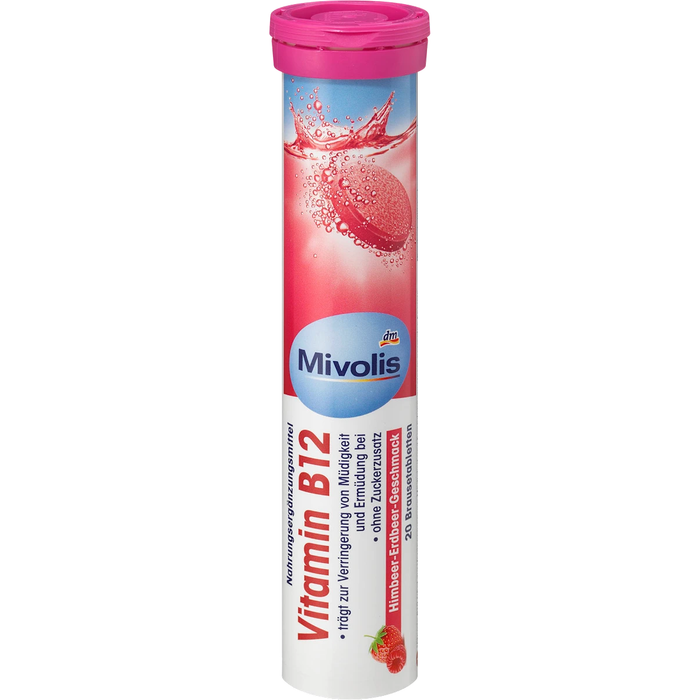Mivolis Vitamin B12 effervescent tablets 20 pcs, 82 g