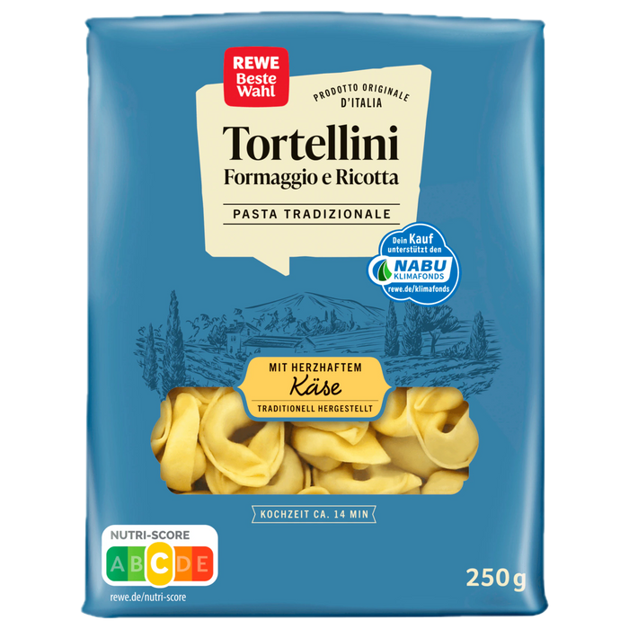 REWE Tortellini with Hearty Cheese Filling 250g