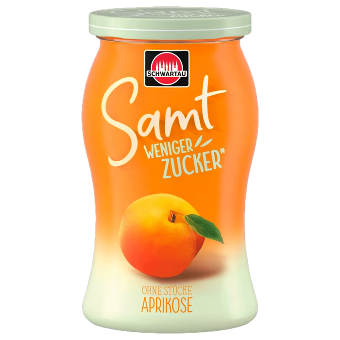 Schwartau Samt Velvet Apricot Spread with Less Sugar 255g