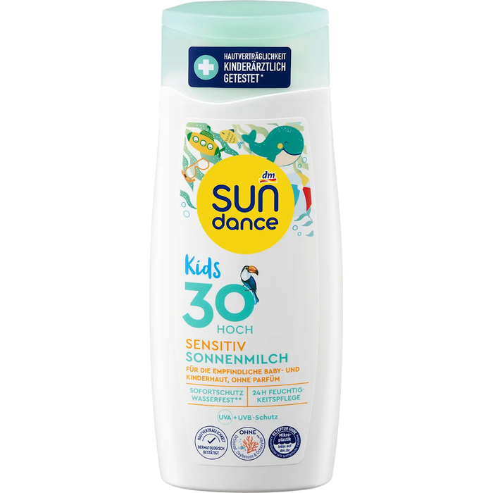 SUNDANCE Sun Milk Kids Sensitive SPF 30, 200 ml