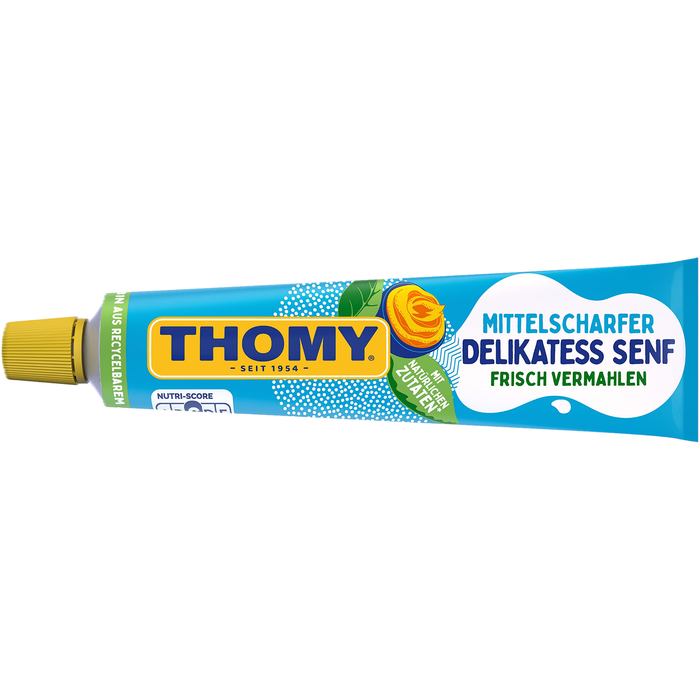 Thomy - Medium-Hot Delicatessen Mustard 200ml