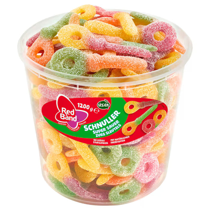 Red Band Super Sour Fruit Gummies 1.2kg