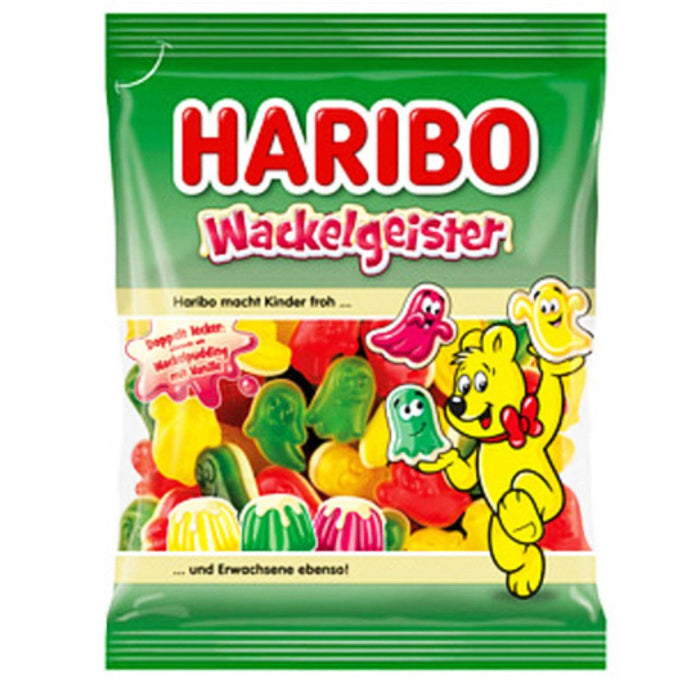Haribo Wobbly Ghosts Fruit Gummies 160g