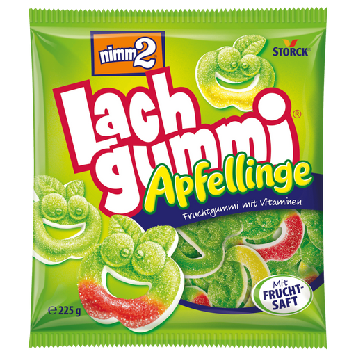 nimm2 Lachgummi Apple Rings 225g