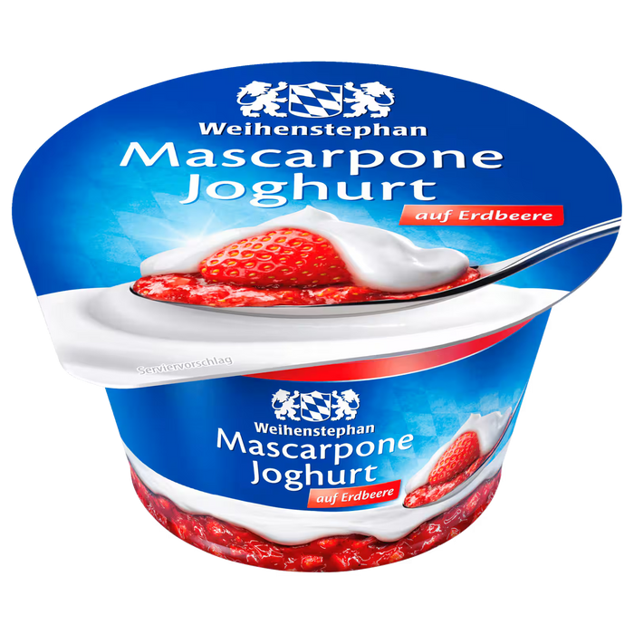 Weihenstephan Mascarpone Yogurt Strawberry 150g