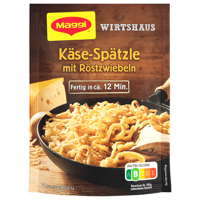 Maggi Wirtshaus Cheese Spätzle with Roasted Onions 119g