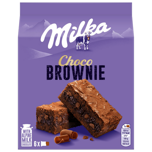 Milka Choco Brownie 6 x 25g