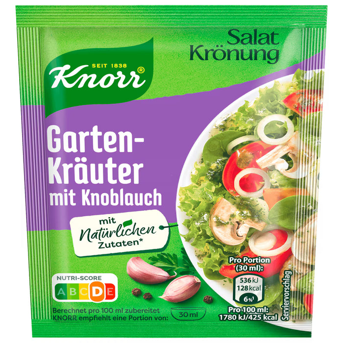 Knorr Salad Dressing Garden Herbs Garlic Dressing 5-pack 40g