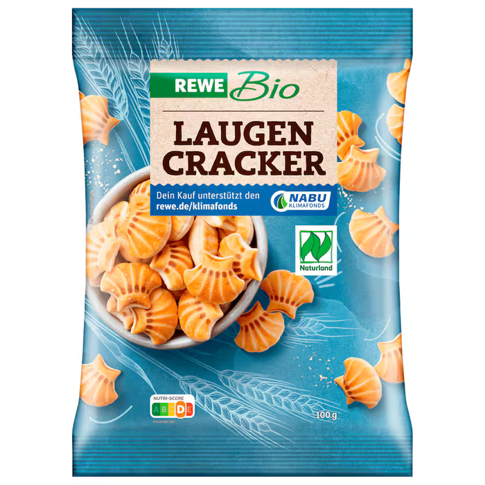 REWE Bio Laugen Cracker 100g
