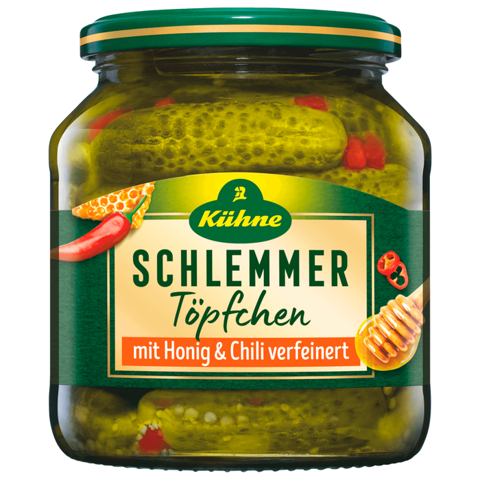 Kühne Honey Chili Gherkins
