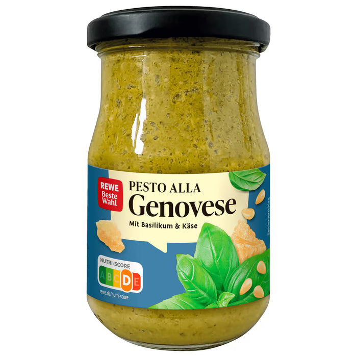 REWE Best Wahl Pesto Alla Genovese with Basil and Cheese 190g