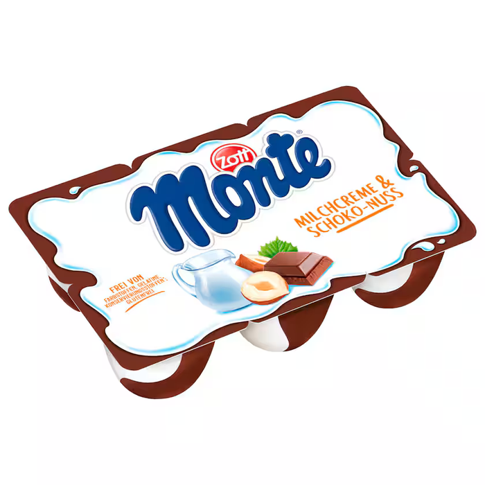 Zott Monte Schoko 6x55g