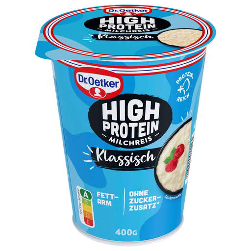 Dr. Oetker High Protein Classic Rice Pudding 400g