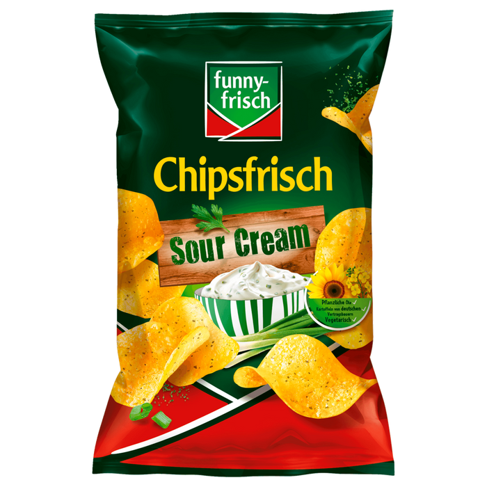 funny-frisch Chips Sour Cream & Wild Onion