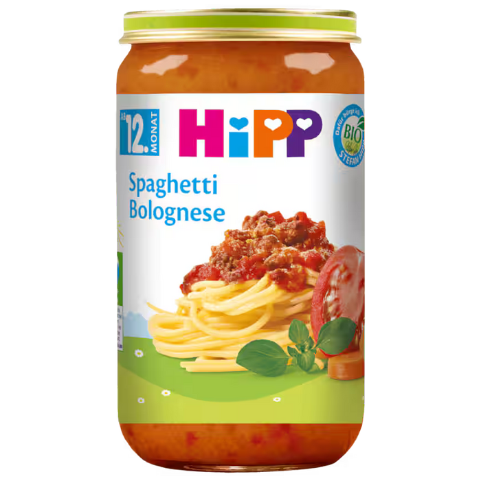 HiPP - Spaghetti Bolognese Menu (12+ Months) 250g