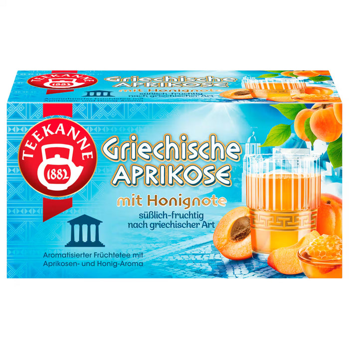 Teekanne Greek Apricot with a Hint of Honey 45g, 20 bags