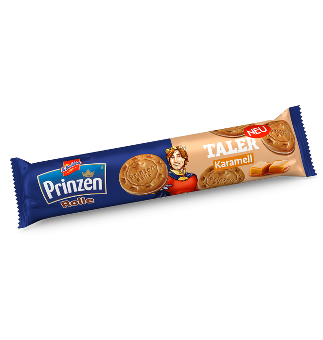 Prinzen Rolle Taler Caramel Biscuits 162g