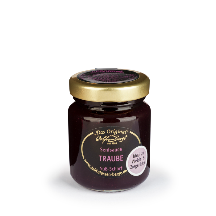 Wolfram Berge Grape Mustard Sauce 200ml
