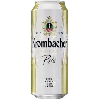 Krombacher Pils Beer 500ml Can