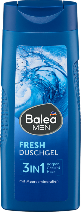 Balea Men Fresh 3-in-1 Shower Gel 300ml
