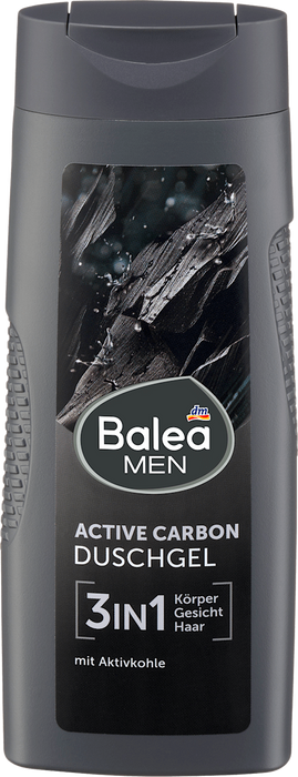 Balea Men Active Carbon 3-in-1 Shower Gel 300ml