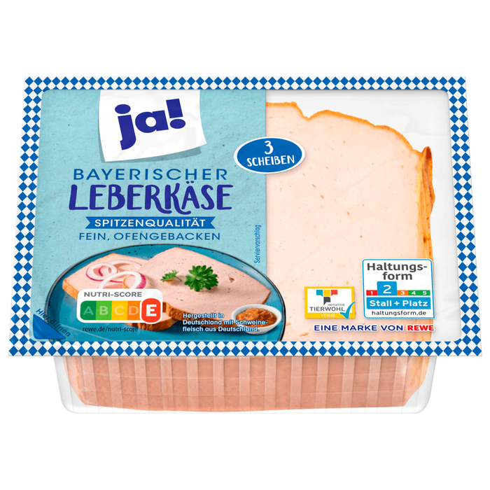 ja! Bavarian Leberkäse 400g