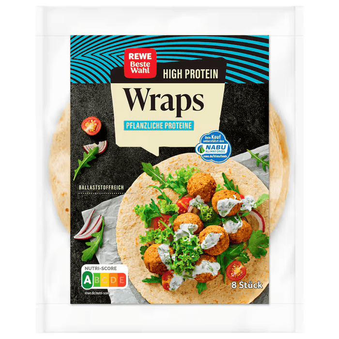 REWE Beste Wahl High Protein Wraps 320g