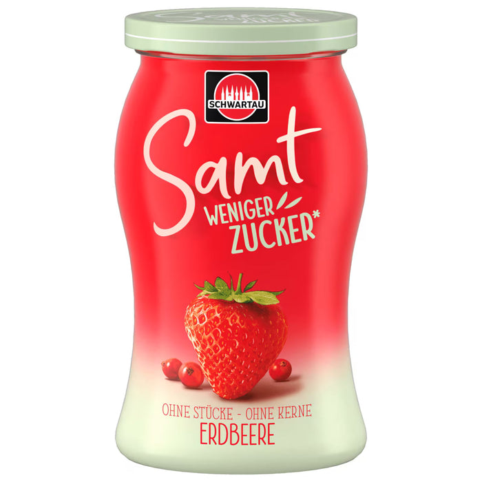 Schwartau Samt Strawberry Spread Less Sugar 255g