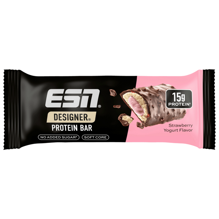 ESN Designer Bar Strawberry Yogurt Protein Bar 45g