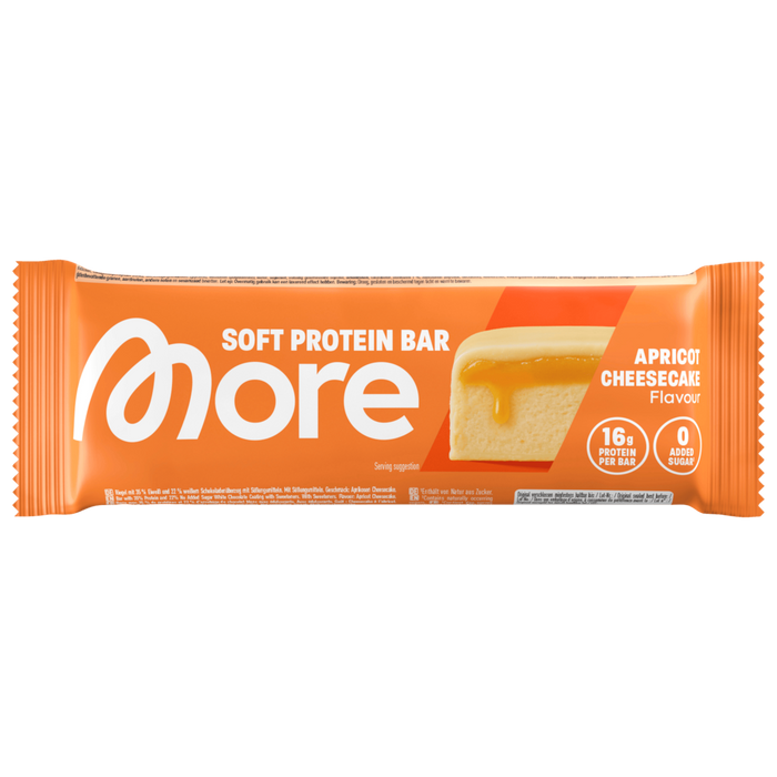 More Nutrition Soft Protein Bar Apricot Cheesecake 50g