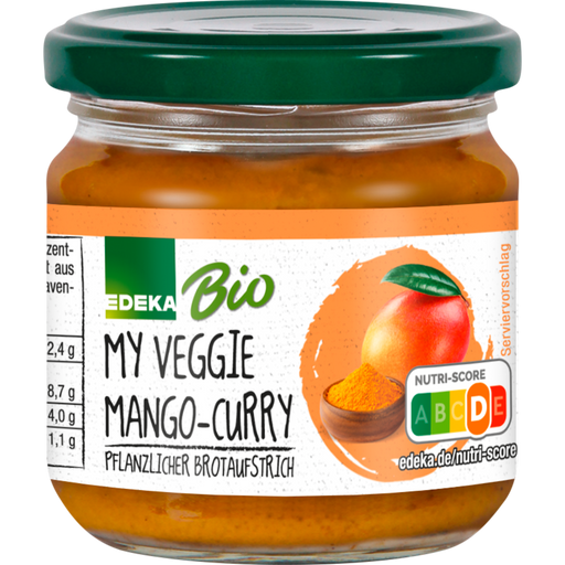 EDEKA Organic Vegan Mango Curry Spread 180g
