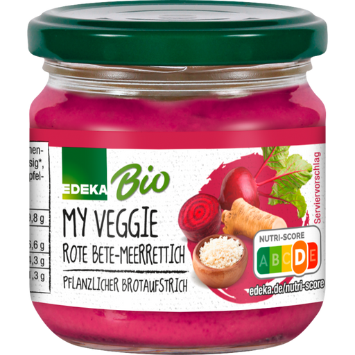 EDEKA Organic Vegan Beetroot & Horseradish Spread 180g