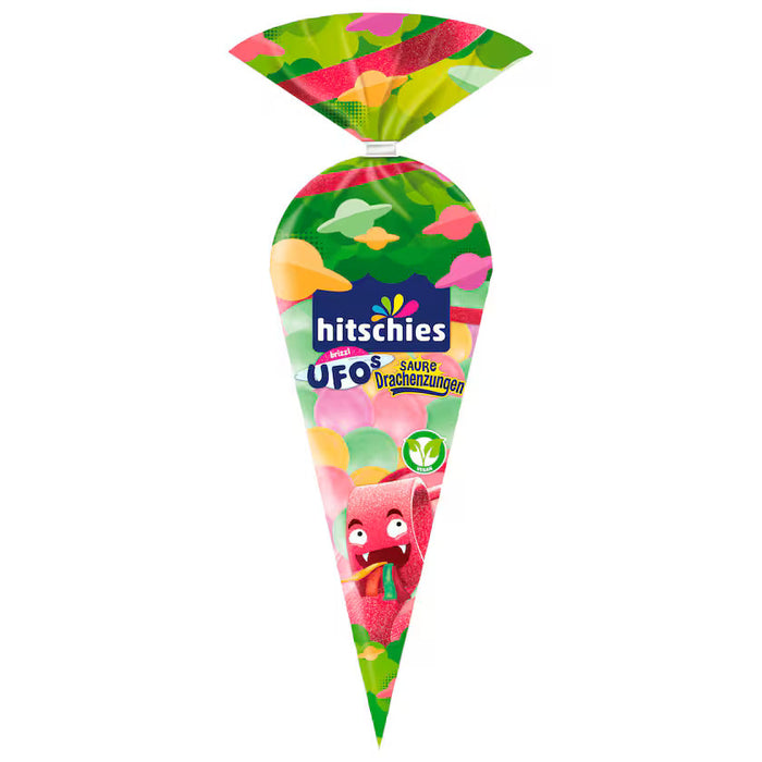 Hitschies Brizzl UFOs Sour Dragon Tongues 75g