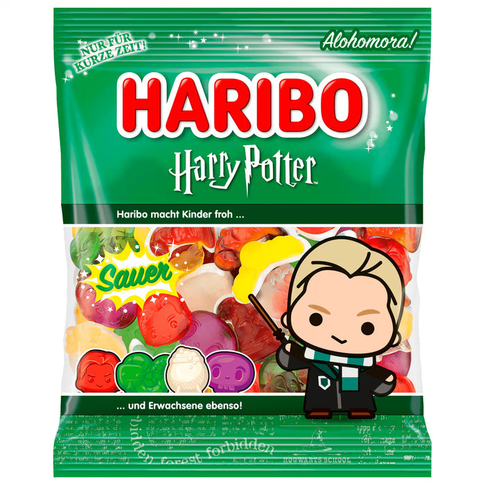Haribo Fruit Gummies Harry Potter Draco Malfoy Sour 160g