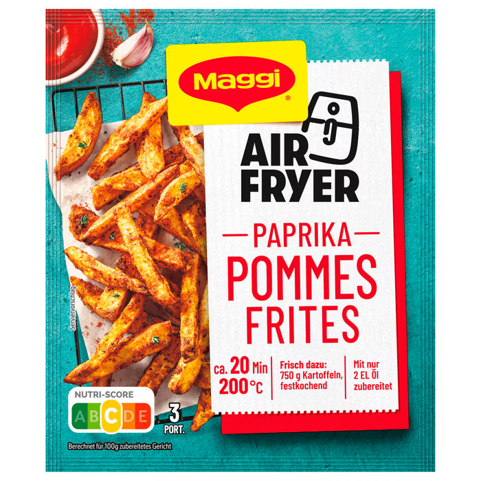 Maggi Fix Airfryer French Fries Paprika 34g